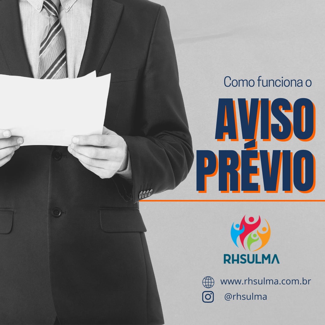 Como Funciona O Aviso Pr Vio E Quais Os Tipos Dispon Veis Rhsulma